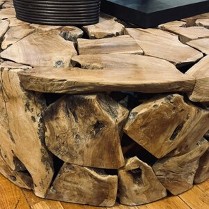 Teak Root Coffee Table Teak Wood Accent Table Teak End Table Teak Side ...