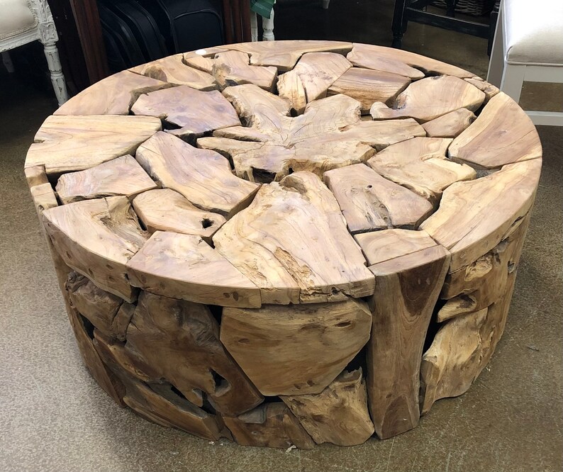 Teak Root Coffee Table Teak Wood Accent Table Teak End Table Teak Side ...