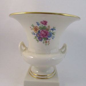 Vintage Lenox Rose Trophy Vase