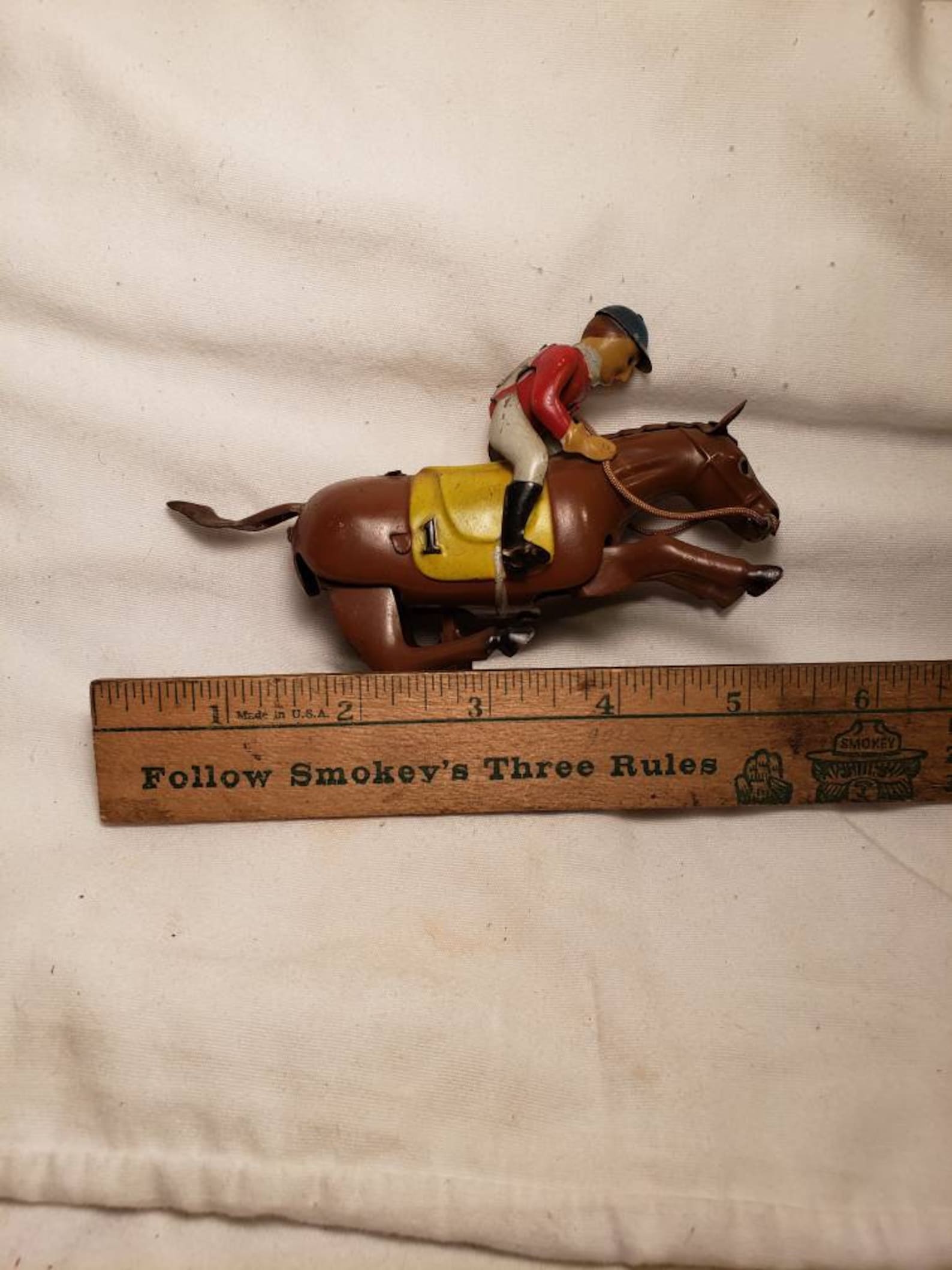 Antique Jockey and Horse Toy Antique Horse Toy Antique Windup Etsy