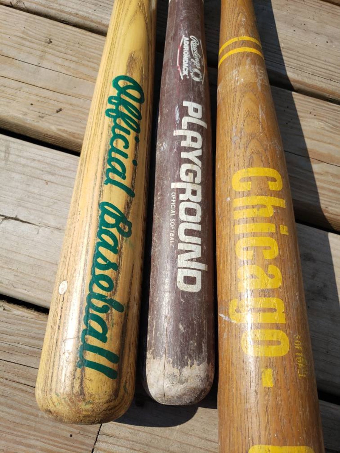 Vintage Baseball bats vintage Softball bats vintage Worth bats Etsy
