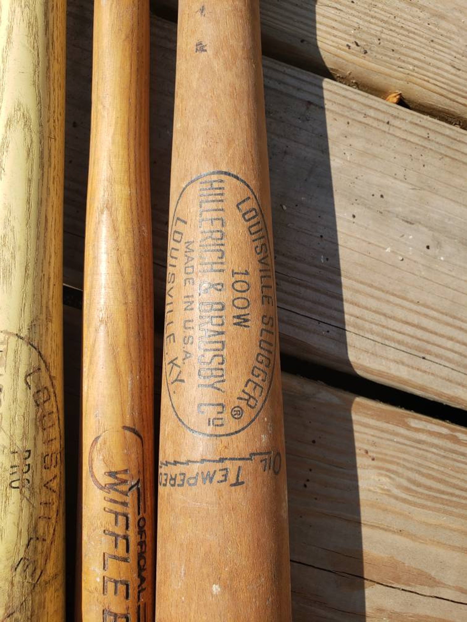 Vintage Wiffle Bat Vintage Baseball bats Vintage Hillerich Etsy