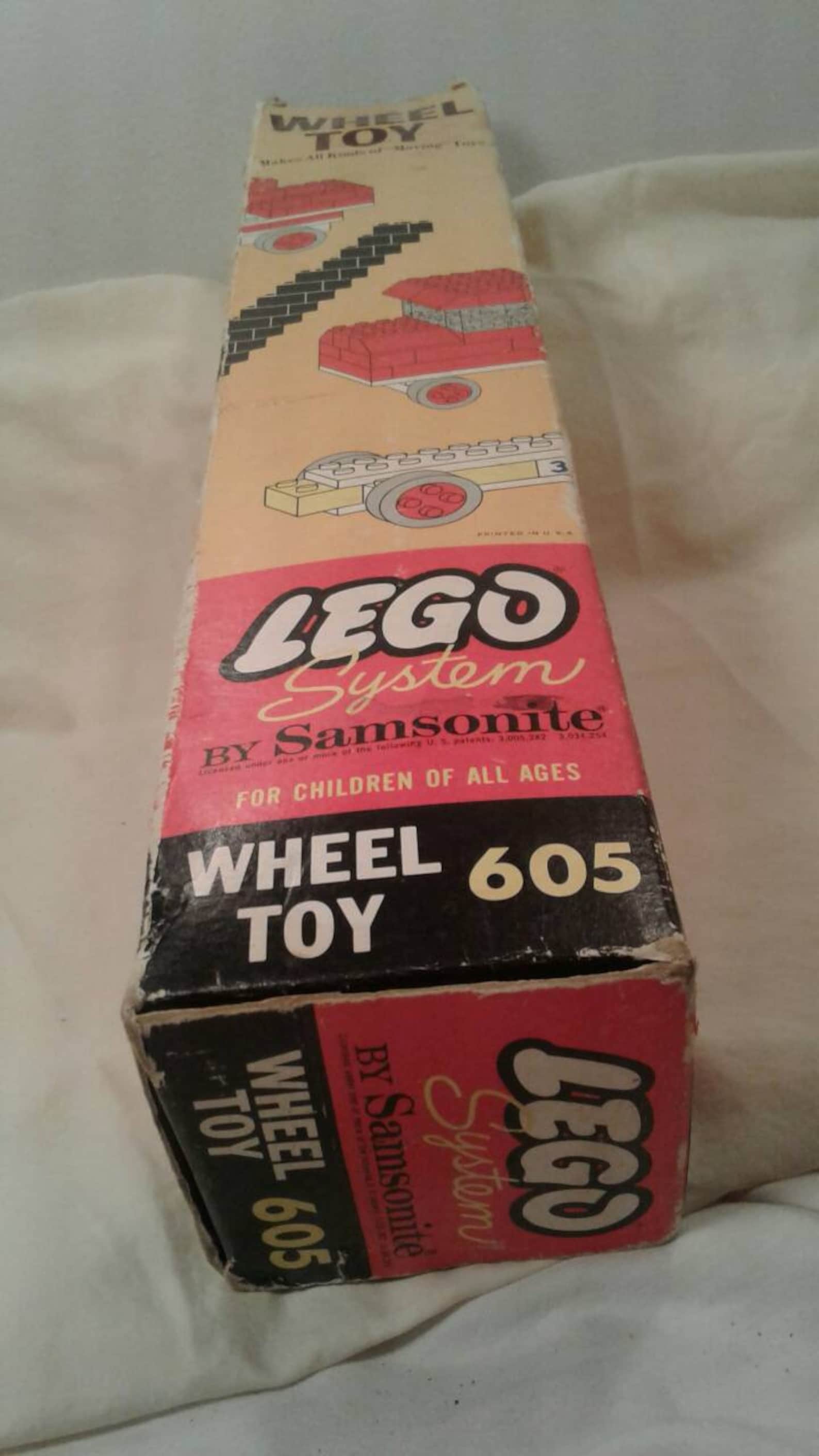 Vintage Lego Toy Original Lego Systems Wheel Toy Rare Legos Etsy