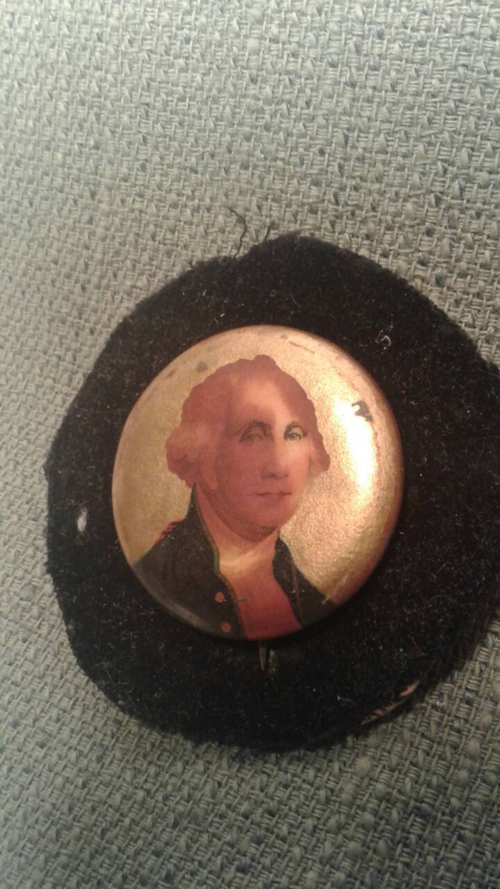 Antique Washington Pin Antique Presidential Pin Antique Etsy