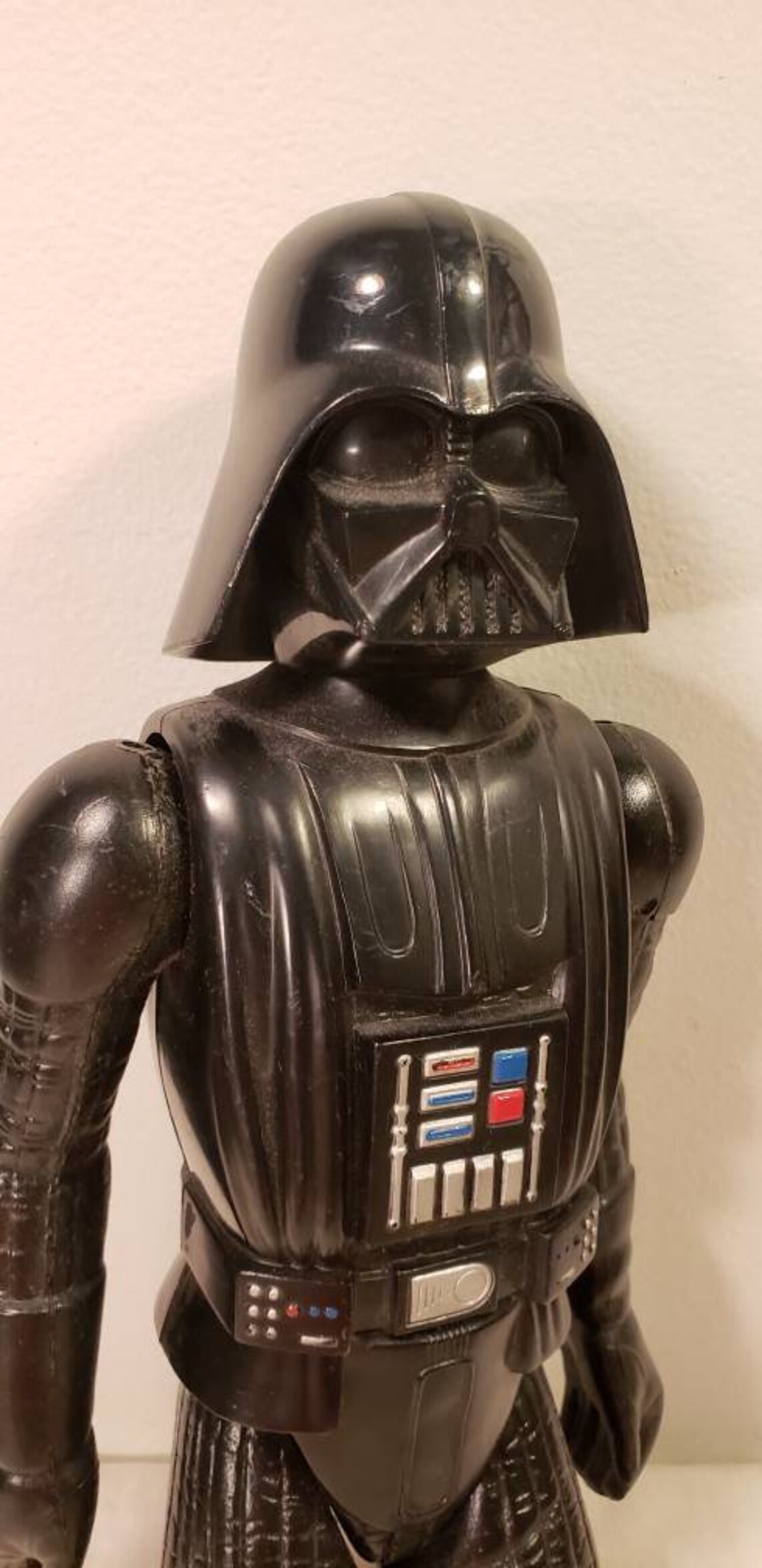 Vintage Darth Vader Large Action Figure Original Darth Vader Etsy