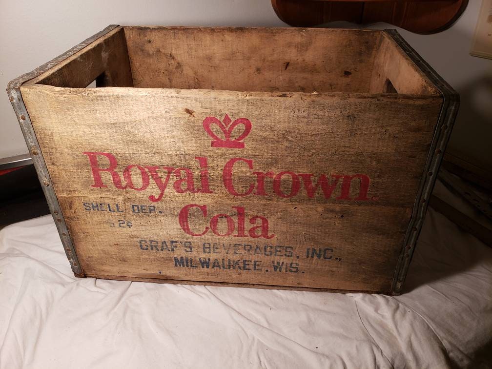 Rc Cola Crate - Etsy Rc Cola Crate - Etsy