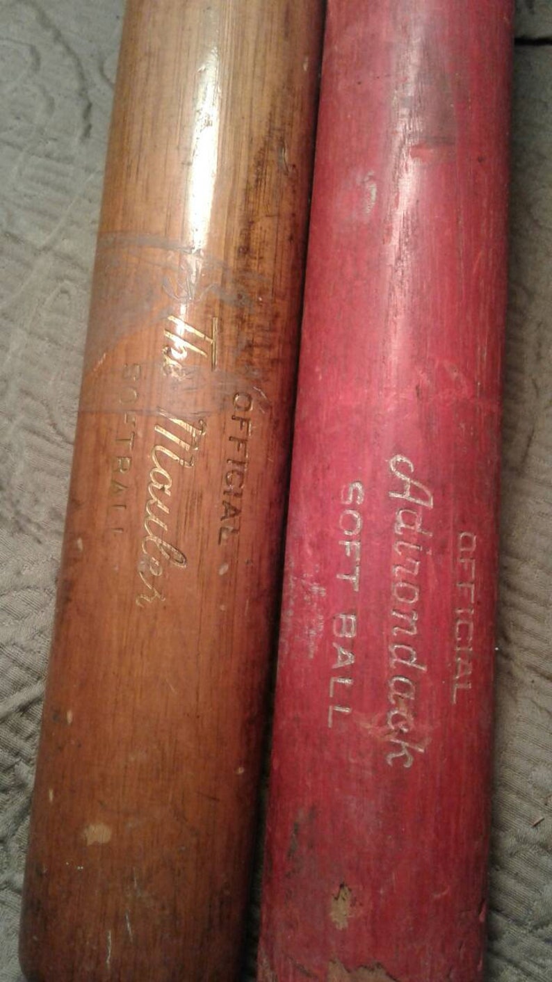 Antique Baseball Bats Antique Sports Memorabilia Vintage Etsy