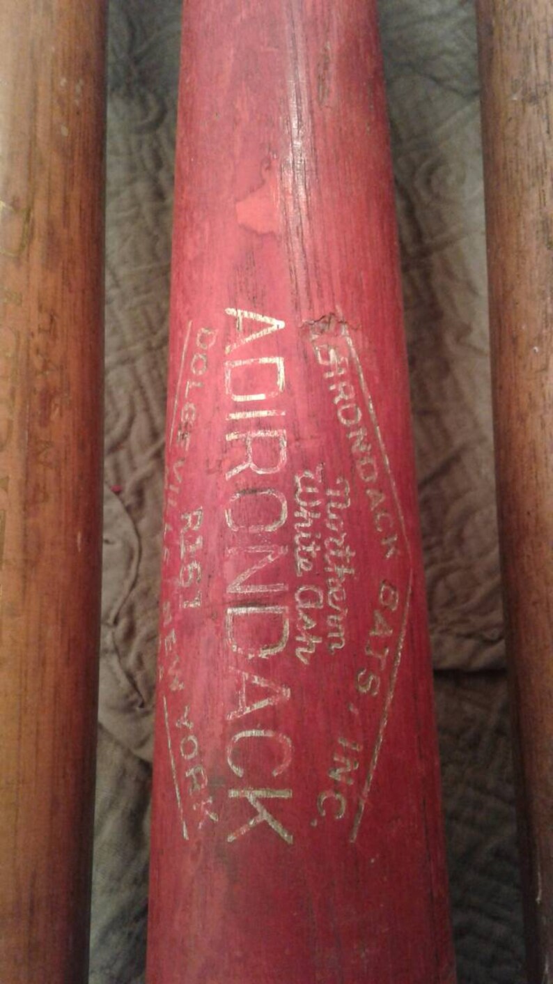 Antique Baseball Bats Antique Sports Memorabilia Vintage Etsy