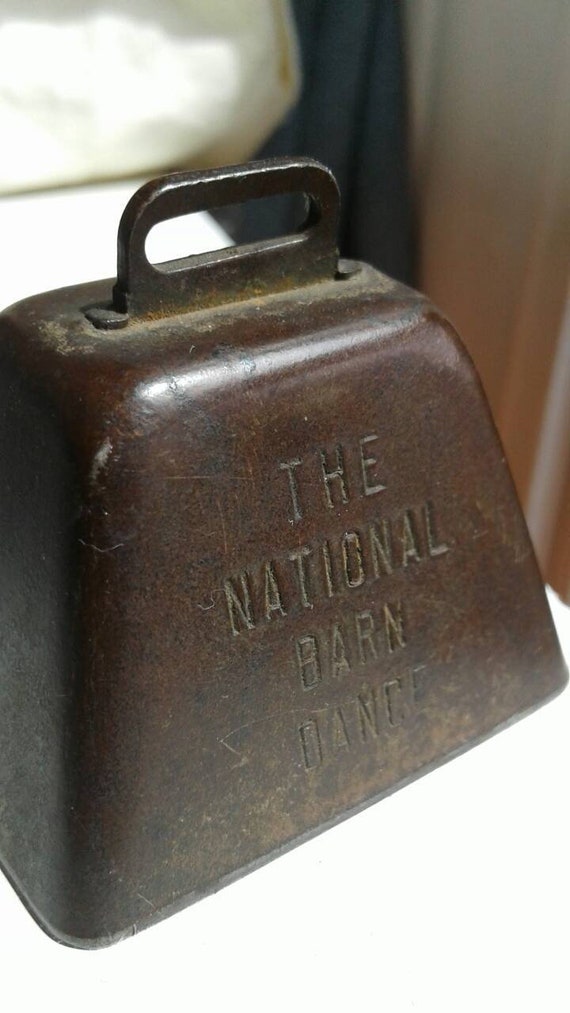Antique Bell From The National Barn Dance Antique Souvenir Wls Etsy