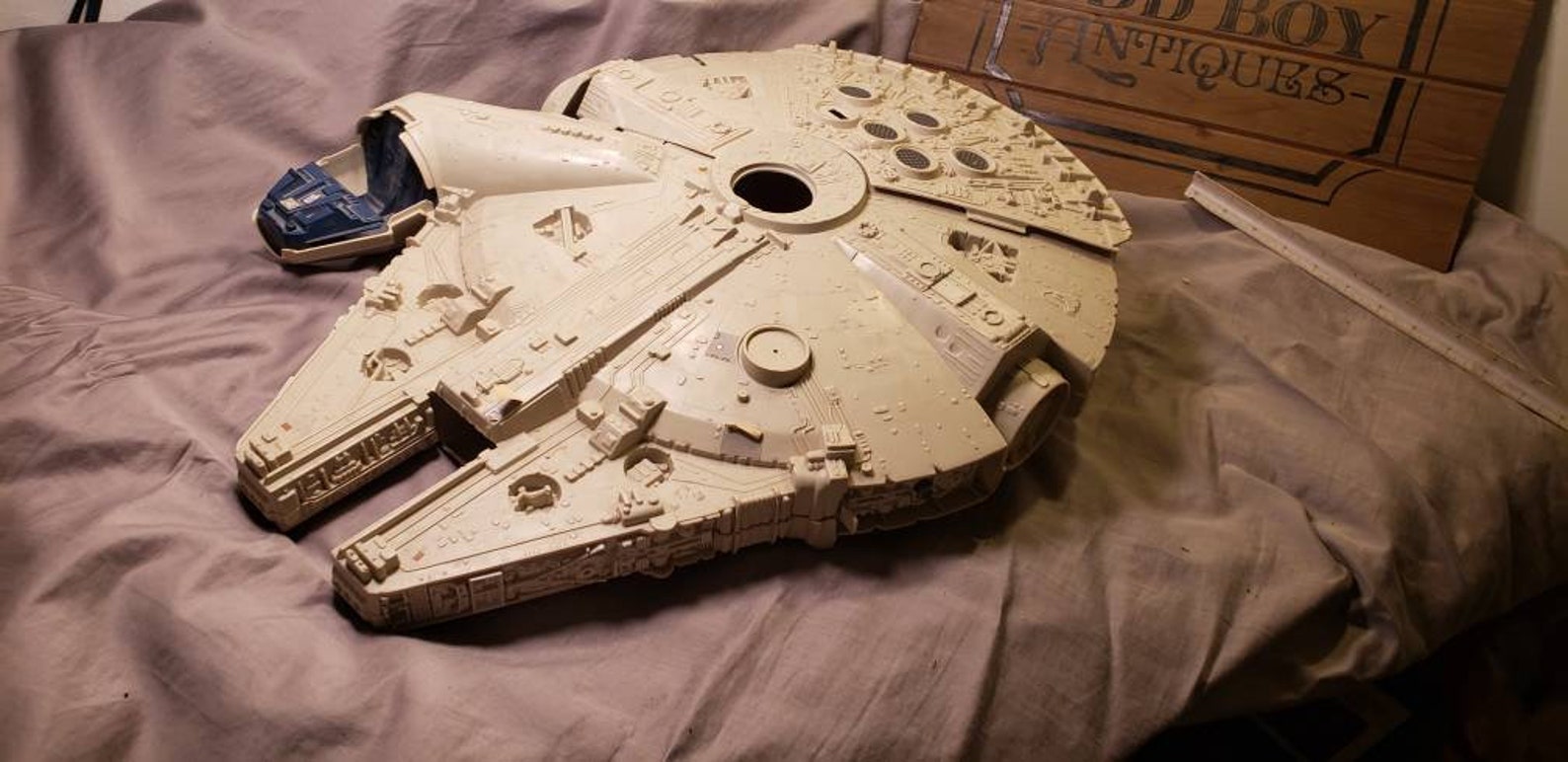 Vintage Star Wars Millennium Falcon Original Star Wars Etsy