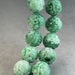 Jade carving: one hand carved natural color jadeite bead image 2