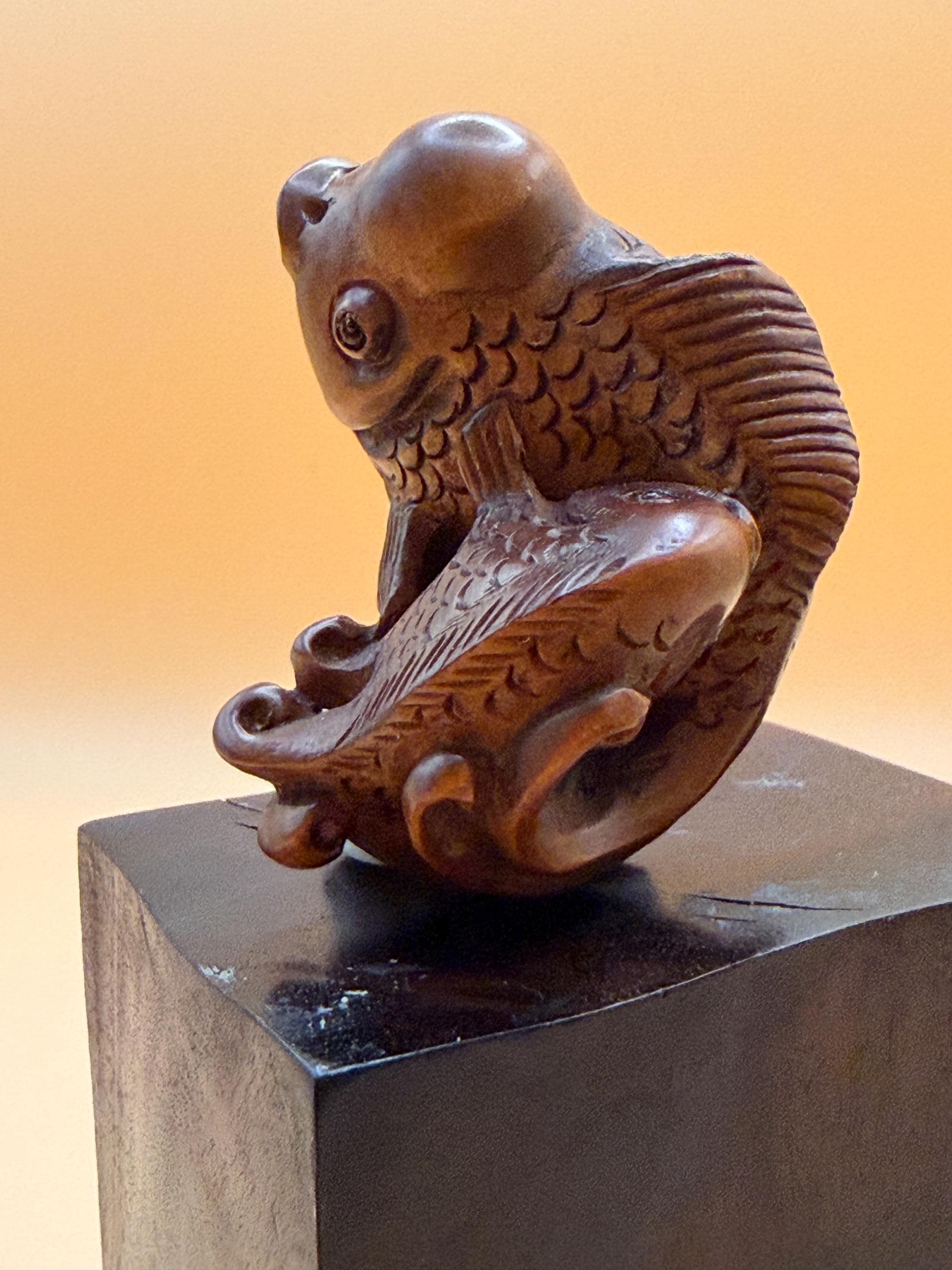 Wooden Netsuke - Etsy