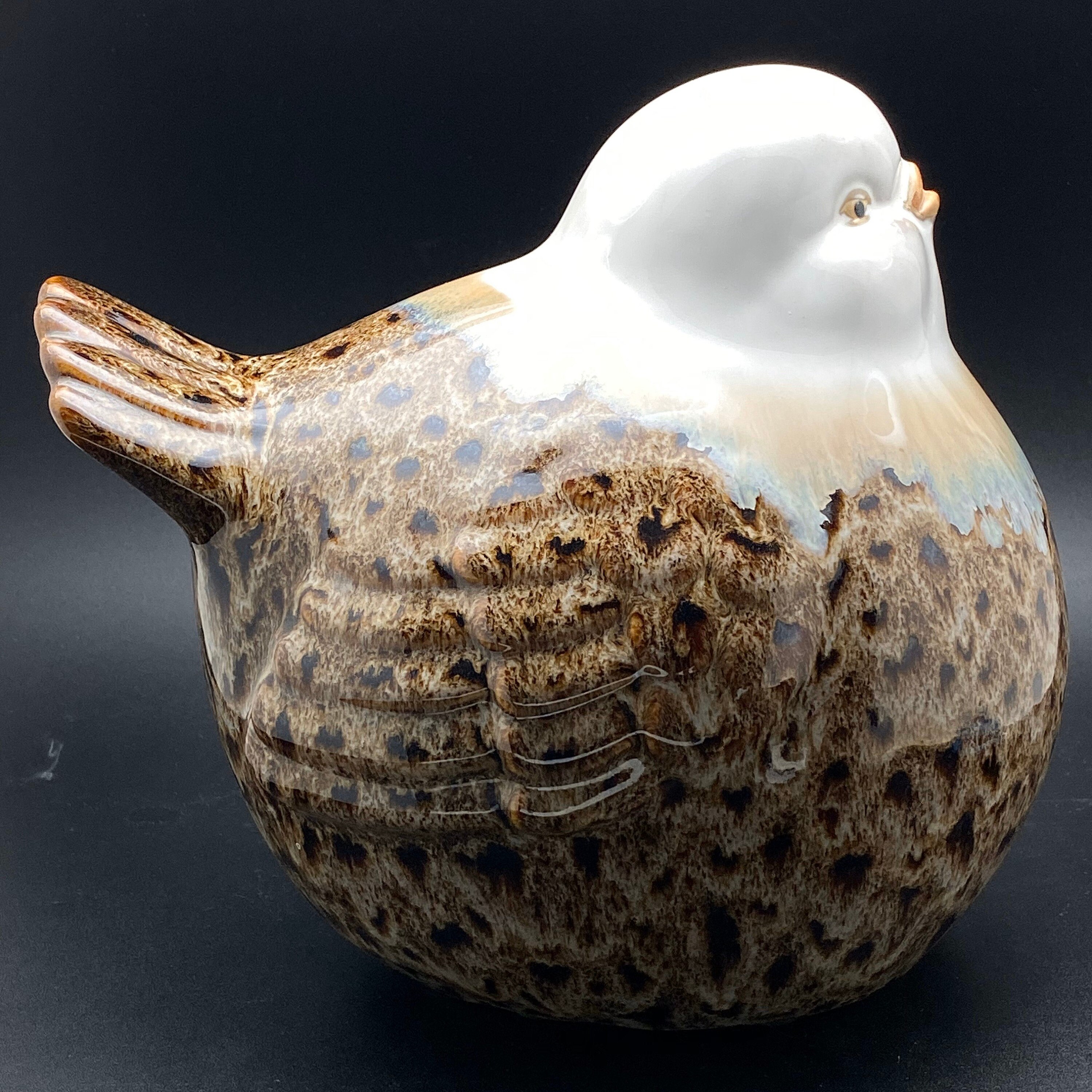 ヴィンテージ磁器の鳥、繁栄と豊作を象徴 - Etsy 日本