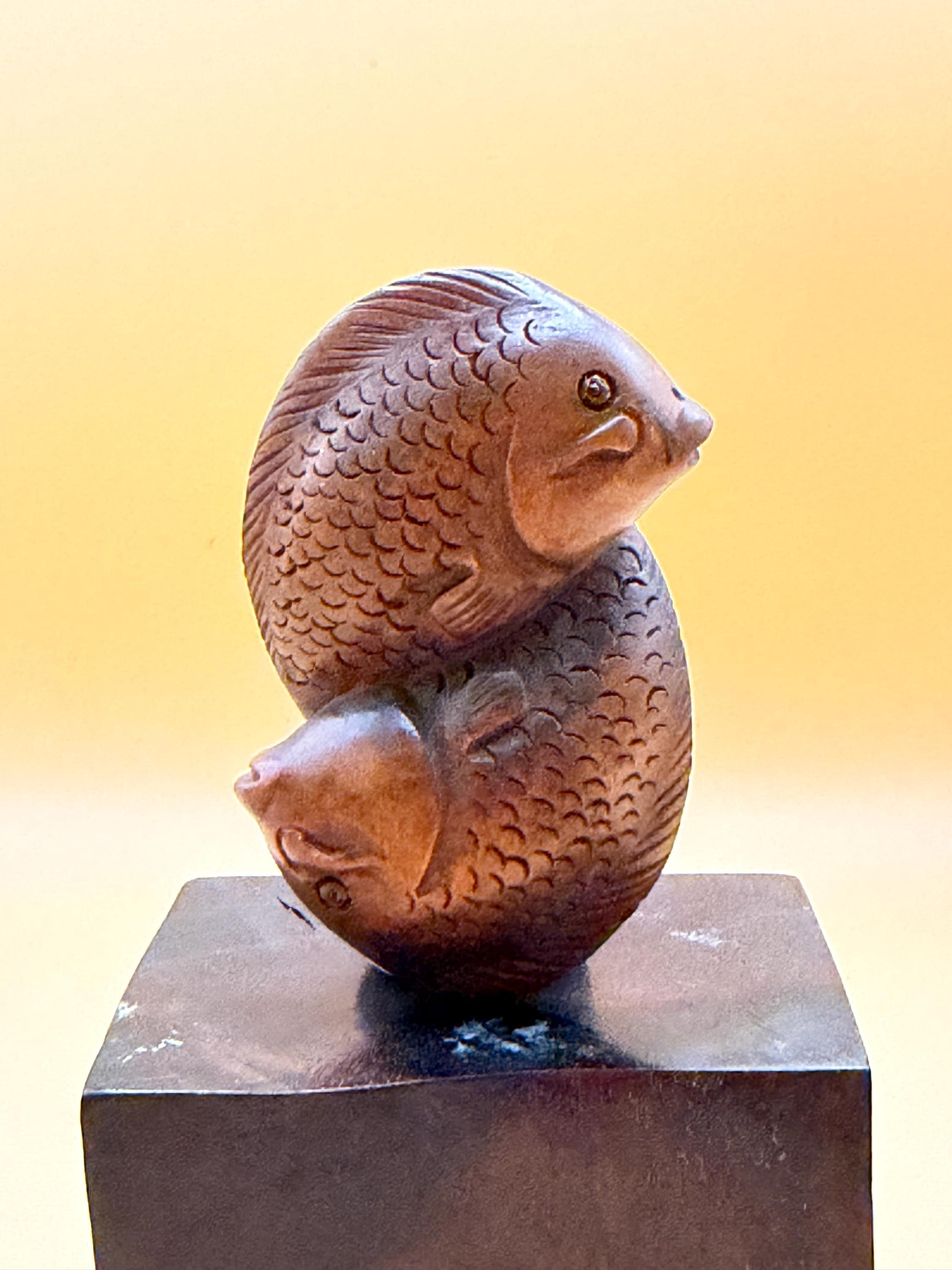 Wooden Netsuke - Etsy