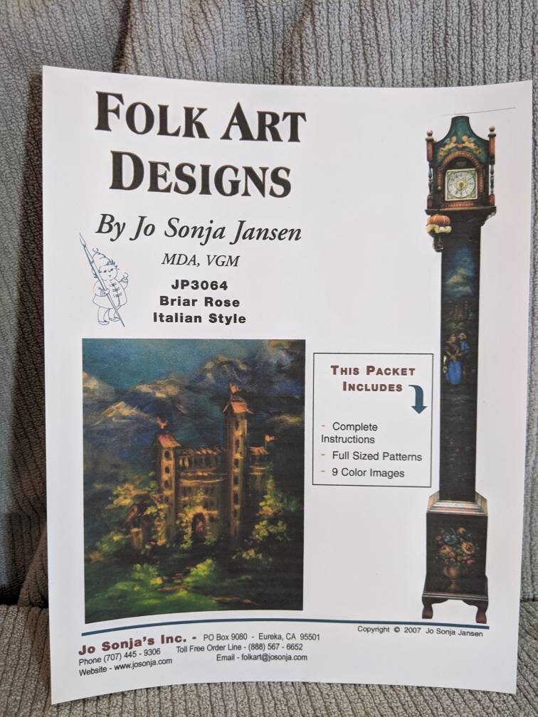 Jo Sonja Pattern Etsy
