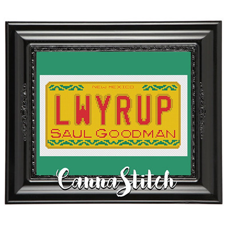 Lawyer up Better Call Saul/breaking Bad Cross Stitch PDF Etsy