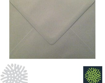 50 pack x C6 Gunpowder Grey 100gsm  Envelopes - 6 x 4" - 114 x 162mm - Premium Quality - Crafting, Cardmaking, Invites