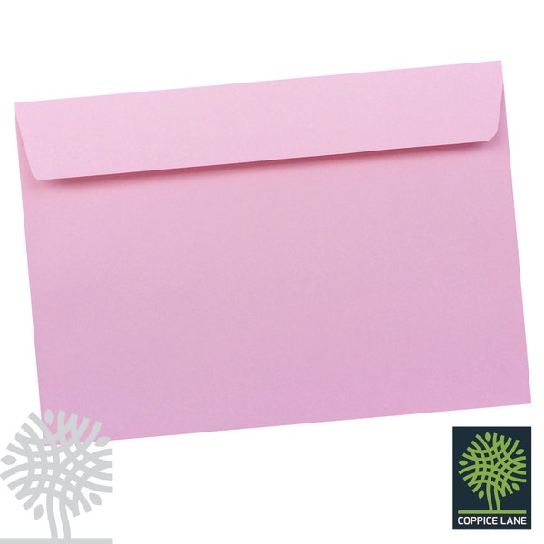 C5 Baby Pink 120gsm Peel & Seal Envelopes - 9 x 6" - 229 x 162mm - Premium Quality