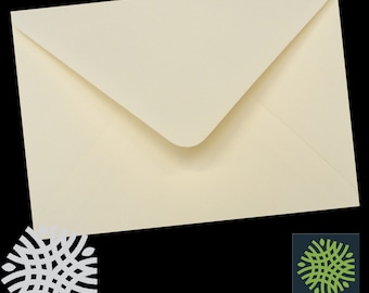 C6 Ivoren 100gsm enveloppen - 6 x 4"- 114 x 162mm - Premiumkwaliteit
