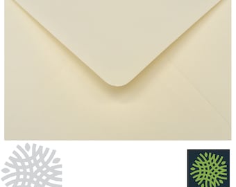 5" x 7" Ivory 100gsm Envelopes - 133mm x 184mm - Premium Quality