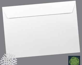 C5 Ice White 120gsm Peel & Seal Envelopes - 9 x 6" - 229 x 162mm - Premium Quality