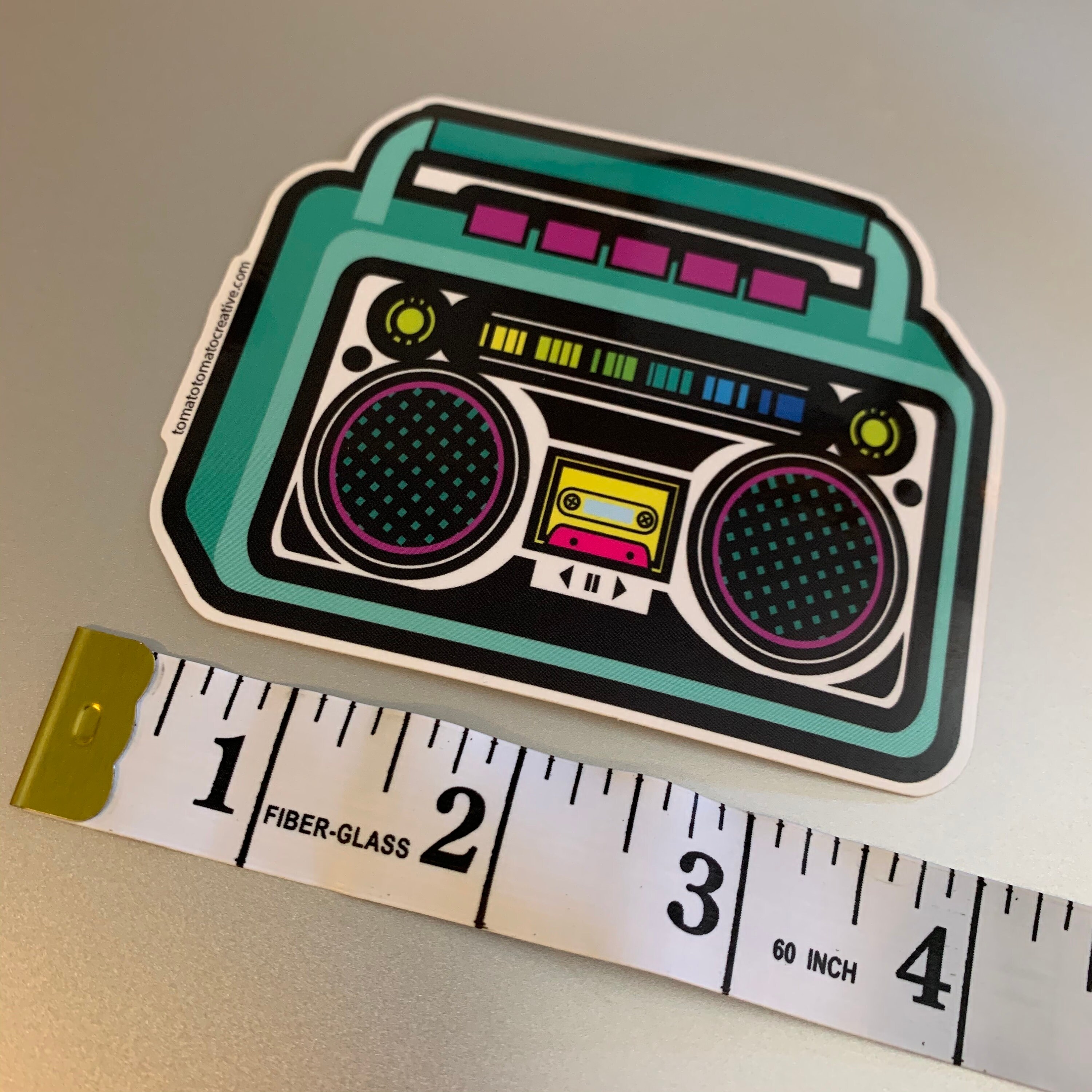 Vinyl Sticker BOOM BOX Etsy