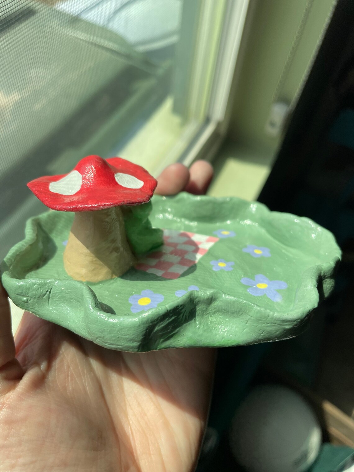 Frog Clay Trinket/Jewelry Dish Etsy