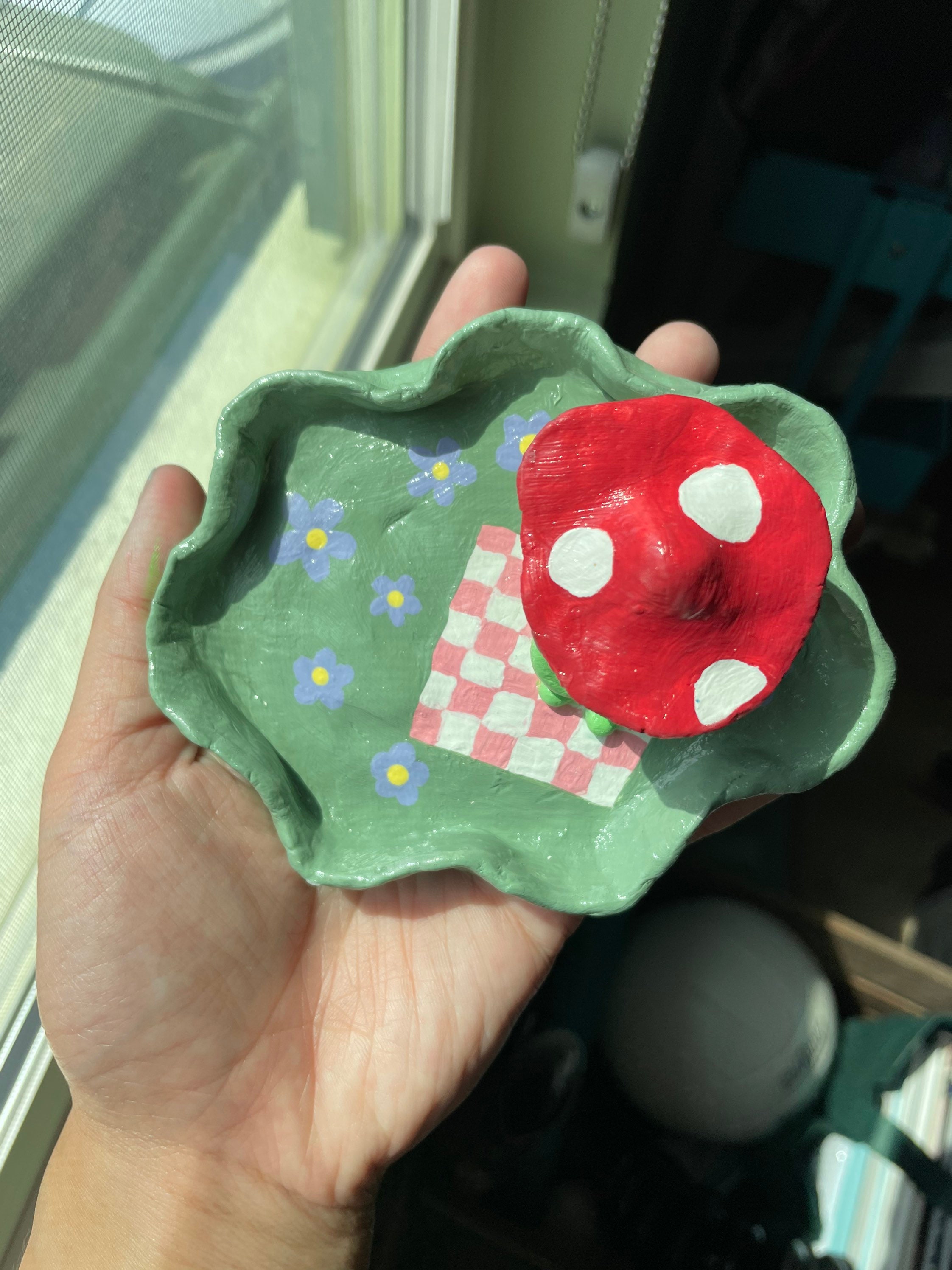 Frog Clay Trinket/Jewelry Dish Etsy