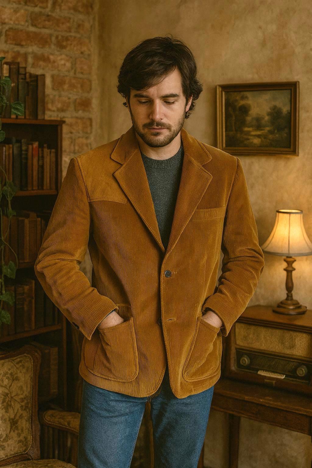 Mens Vintage Western Blazer - Etsy