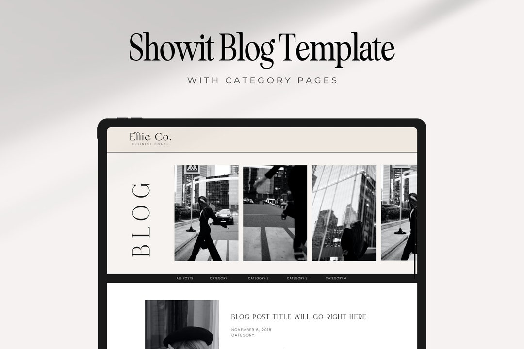 Blog Template Showit Template Blogger Template Web Site Etsy Blog Template Showit Template Blogger Template Web Site Etsy