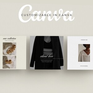 Make your Instagram feed stand out with our stunning aesthetic Instagram templates! Designed for female entrepreneurs and bloggers, these templates are customizable in Canva.