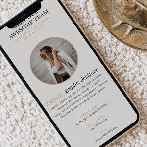 Meet the Team Showit Template Add-on Page | Web Page Design | Team ...