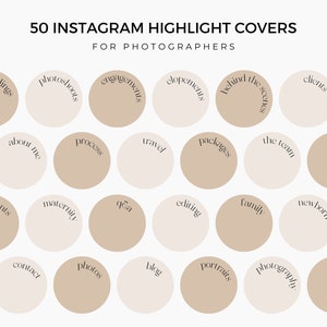 Instagram Highlight Covers Photographers | Instagram Feed | Instagram Followers | Instagram Icon