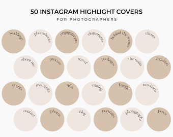 Instagram Highlight Covers Photographers | Instagram Feed | Instagram Followers | Instagram Icon