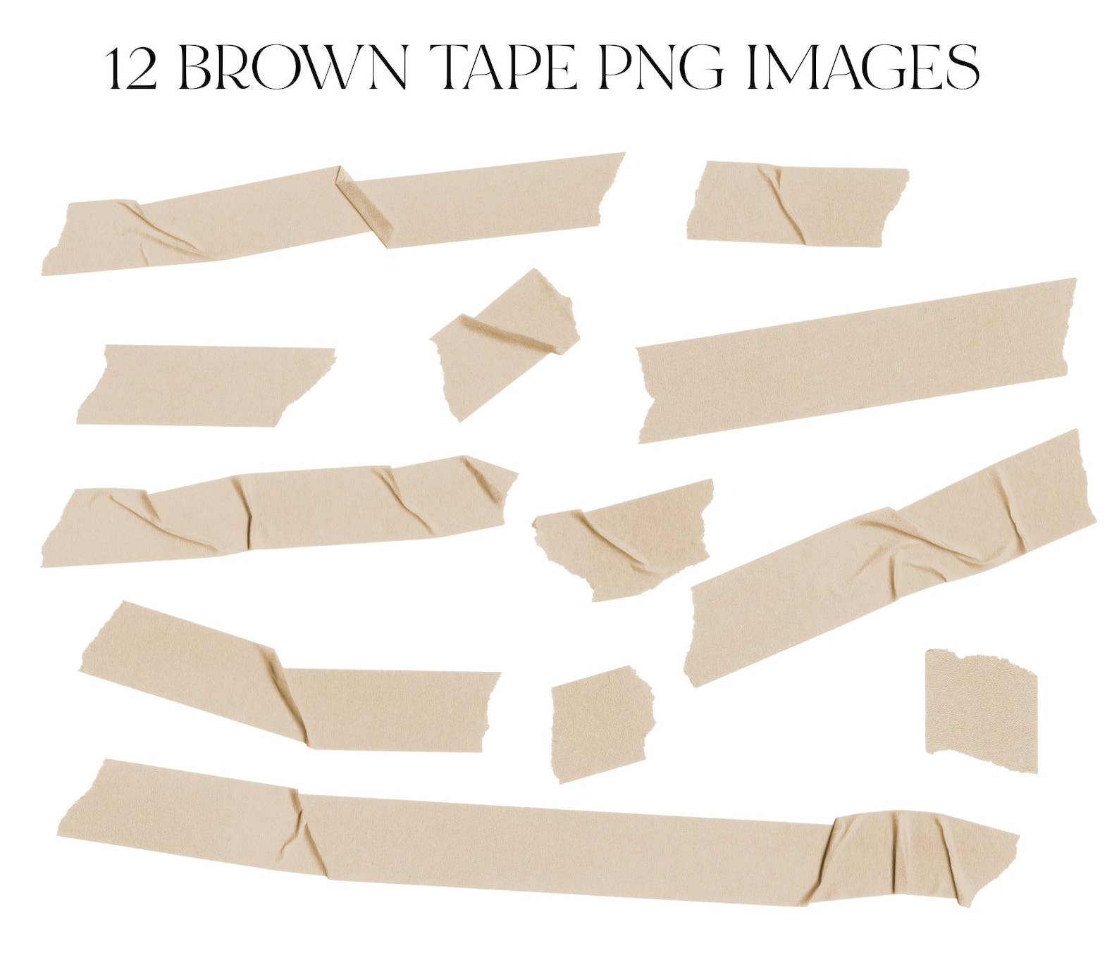 Digital Masking Tape Textures PNG Graphics High Resolution Graphic