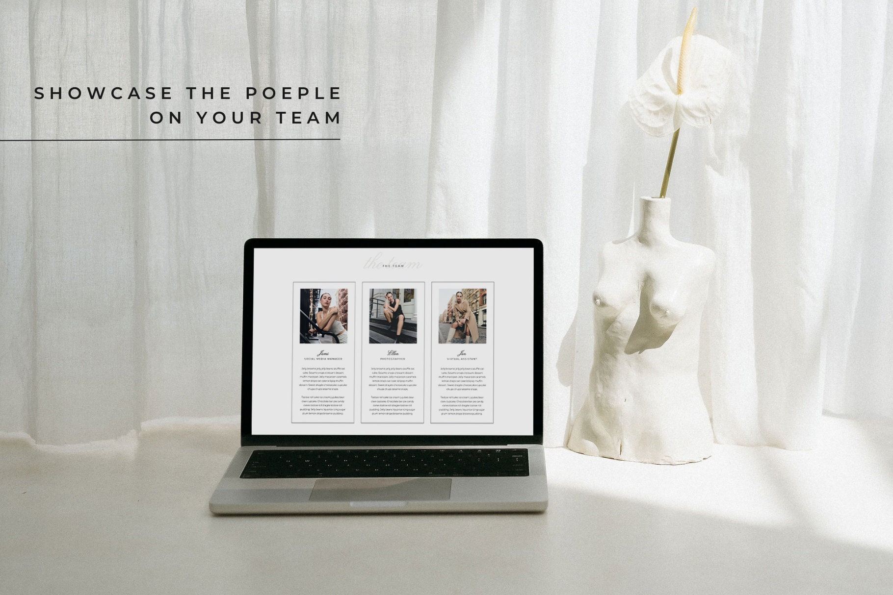 Get to Know Me Showit Add on Template | FAQ Showit Template | About the ...