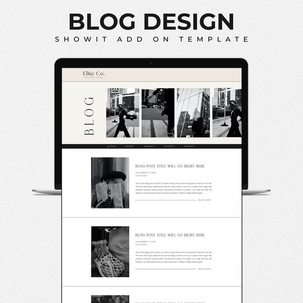 Blog Template | Showit Template | Blogger Template | Web Site Design | Landing Page | Web Site Design | Web Page Design