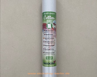 Madeira Cotton Soft - reißbar - 50cm x 10m - Rolle