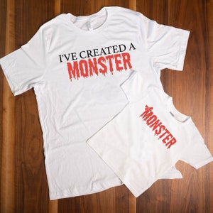 I&#39;ve Created a Monster Shirt, Monster Shirt, Mommy & Me Halloween Shirts, Halloween Family Shirts, Funny Family Shirts, Family Halloween Tee