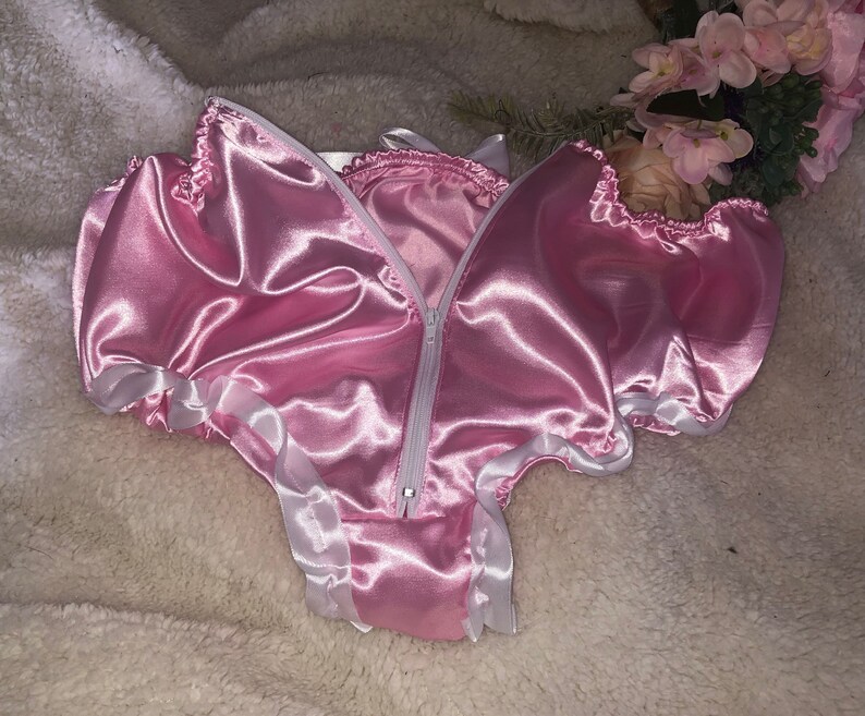 Zip Back Panties Etsy