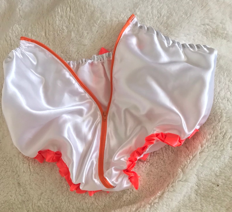 Zip Back Panties Etsy