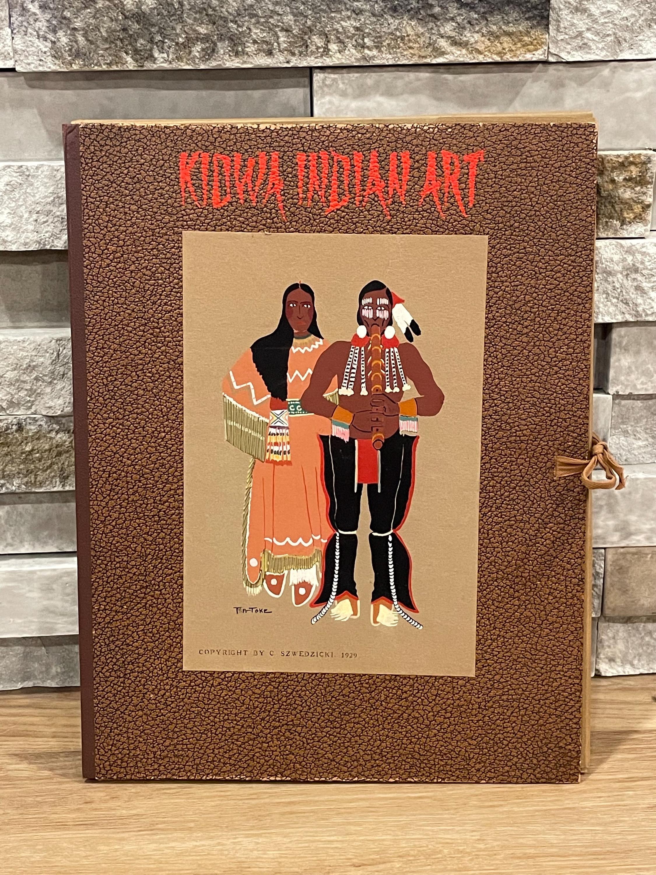 Rare Original Signed KIOWA INDIAN ART Portfolio With All Original
