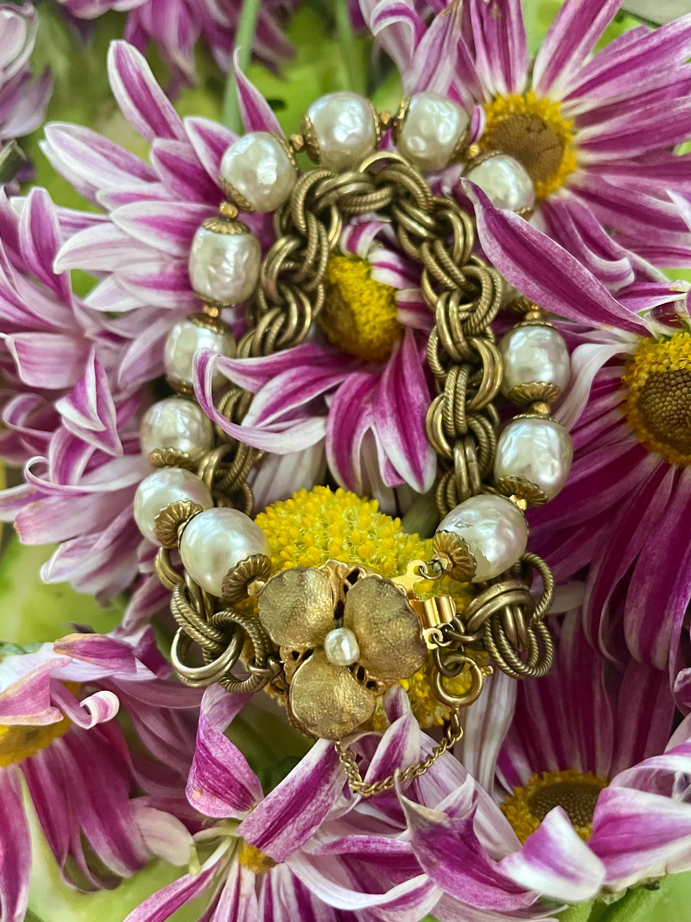 Miriam Haskell Bracelets - Etsy