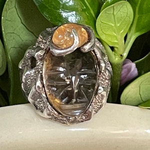 Aztec Jaguar Warrior Skull Ring – Wyvern's Hoard