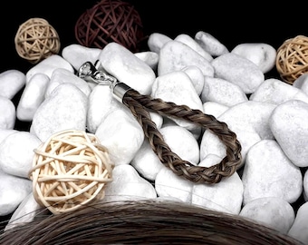 "Drop" sleutelring van paardenhaar, paardenhaar sieraden, hanger gemaakt van je eigen paardenhaar, staarthaar, je eigen paard, geweldig cadeau