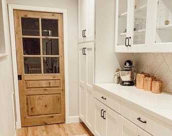 Custom Built Set Of Glass French Doors Sliding Barn Door Etsy