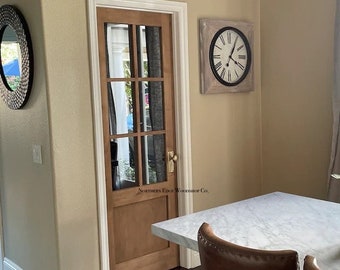 Single Custom wooden doors, pantry doors, antique design, French doors, raised panel French doors, farmhouse door, pocket door