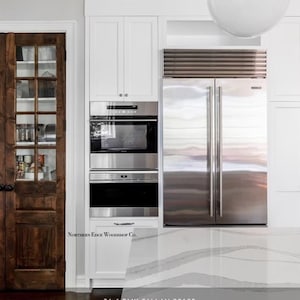 Custom wooden doors, pantry doors, antique design, French doors, raised panel French doors, farmhouse door, French country door, pocket door