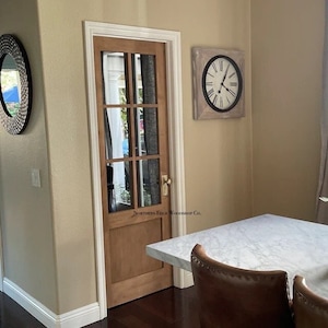 SINGLE Custom wooden doors, pantry doors, antique design, French doors, raised panel French doors, farmhouse door, pocket door