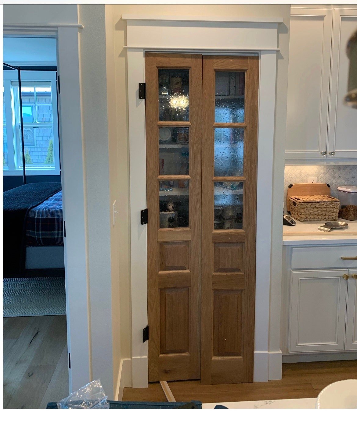 Narrow Interior Double Doors